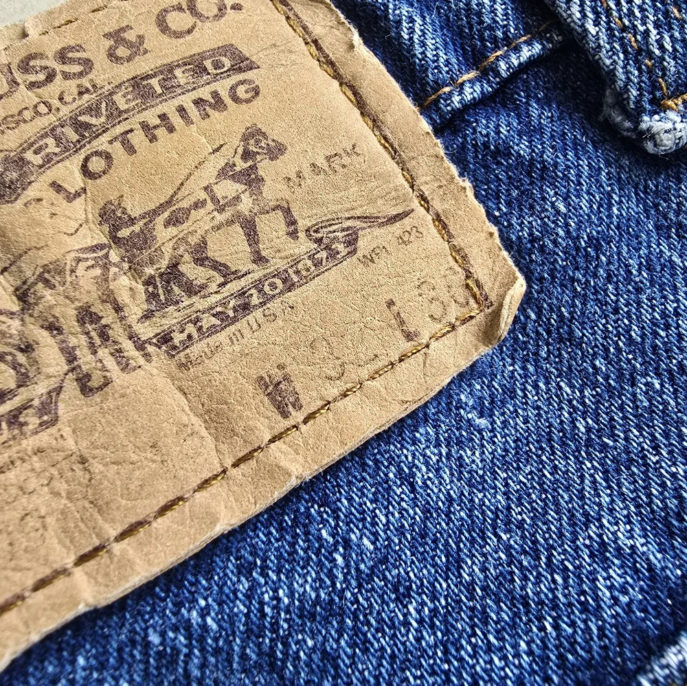 Vintage Levi's Orange Tag Blue Denim Jeans Size 32